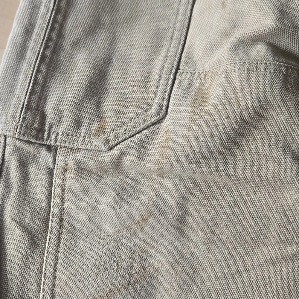 Deluth Tan Cargo Double Knee Well Loved Pants Size 30